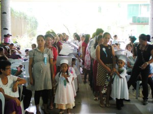 Little Grads with mothers