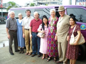 Team in Butuan w Merlinda's new van