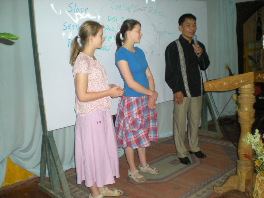 Czech Girls, Bro Edmar @ Bible School