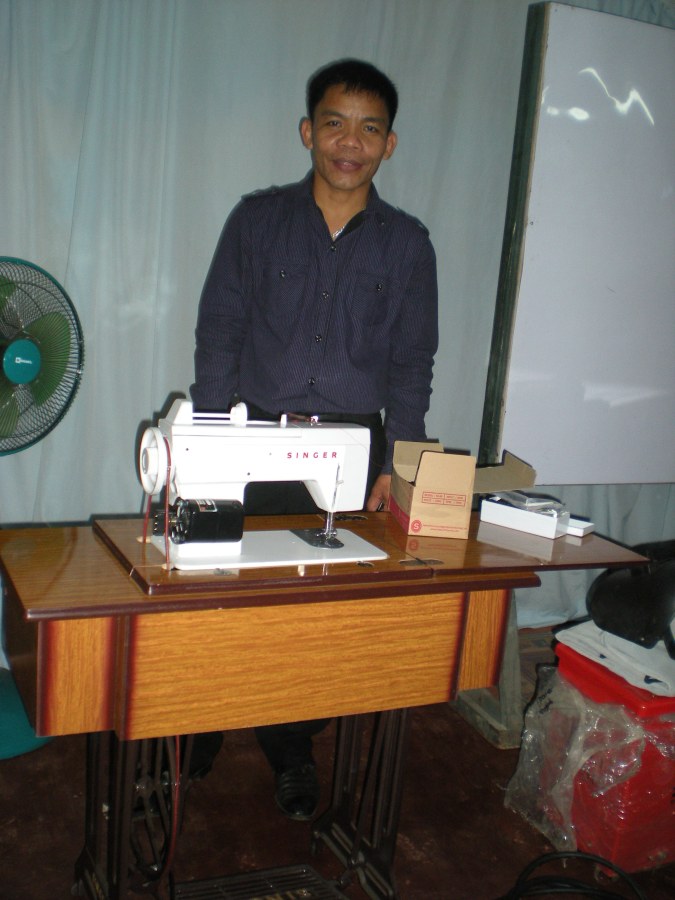 Sewing Machine w Bro Edmar