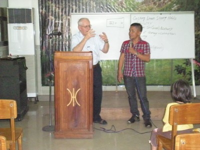Bros Mark & Edmar at Bible School