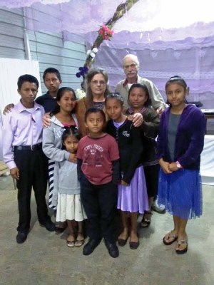 Rowes with Luis's Family