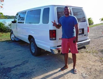 Our Driver and His Van
